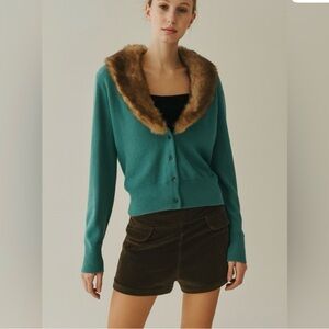 EUC, Cabi Tea Room Cardigan size medium